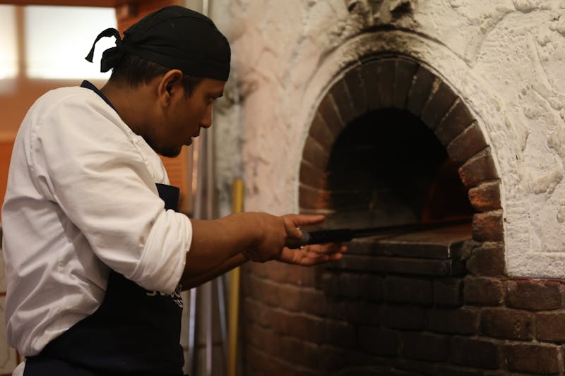 Anthony's coal fired pepperoni pizza